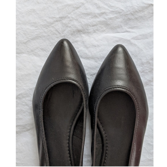 NEW Black FRYE Flats (Regina Ballet) - Picture 3 of 7